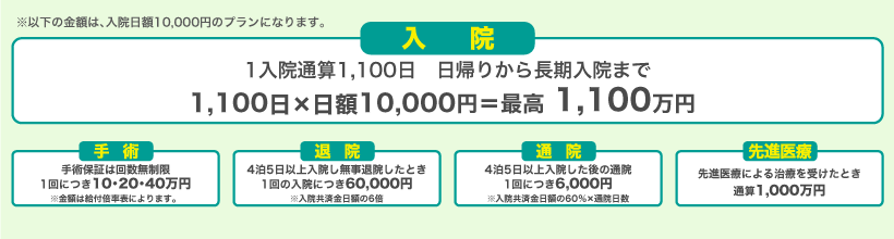 掛け金は月々１０００円